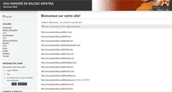 Desktop Screenshot of groupe-balzac.org